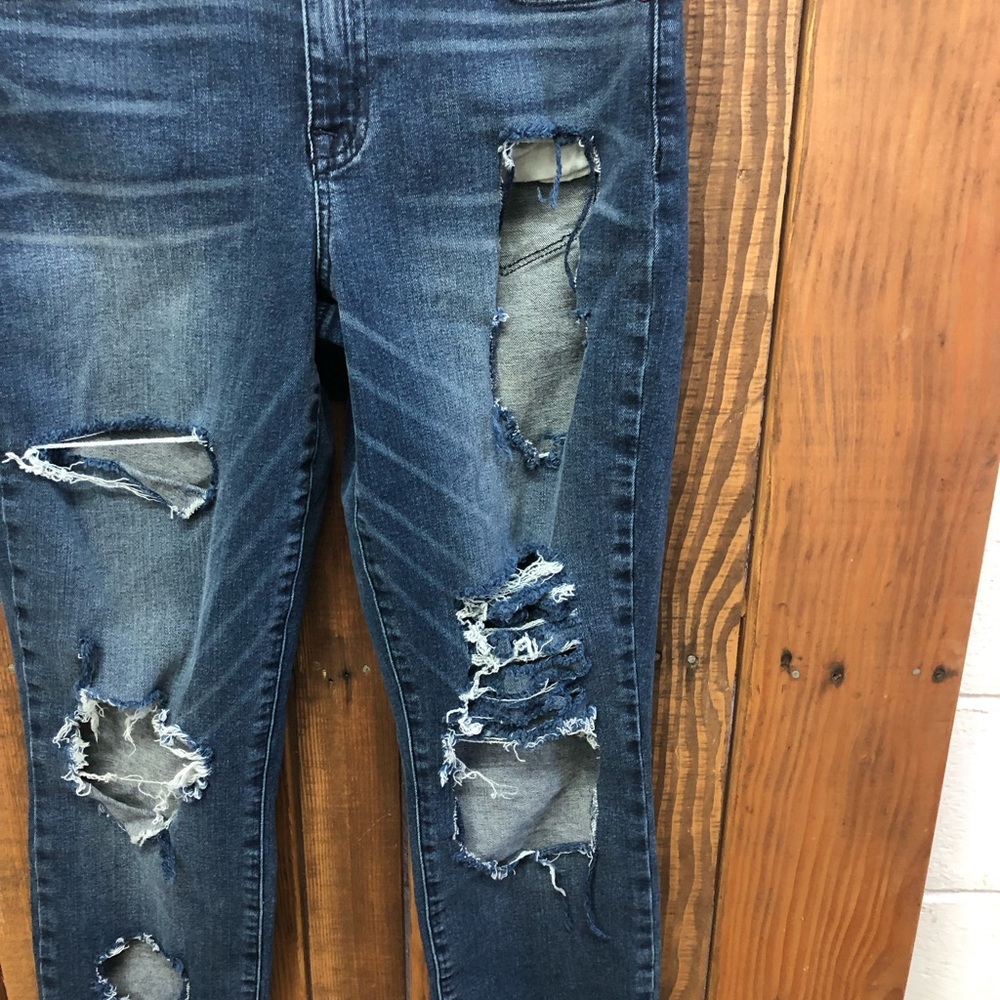 Charlotte Russe size 4 refuge ripped skinny jeans - Picture 6 of 9